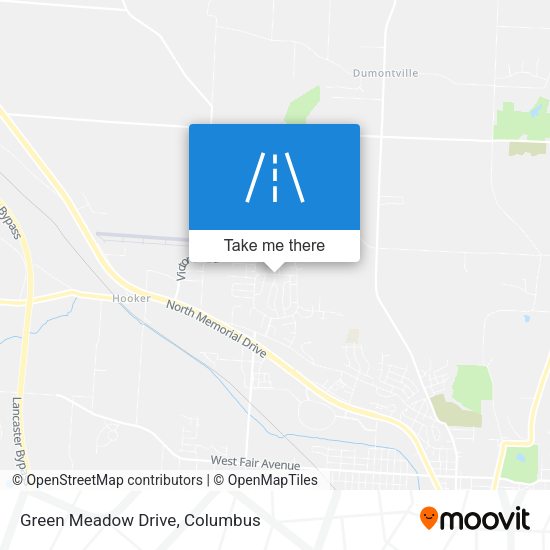 Mapa de Green Meadow Drive