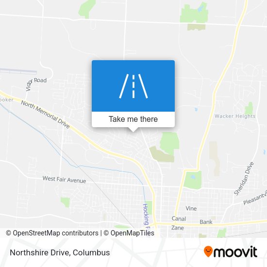 Northshire Drive map