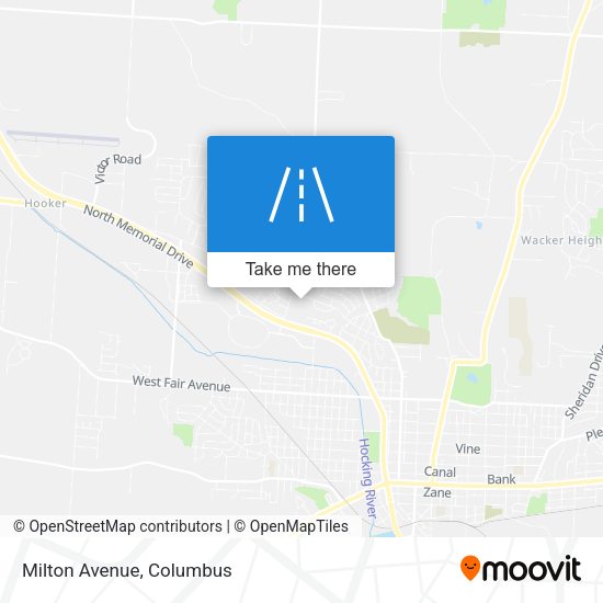 Mapa de Milton Avenue
