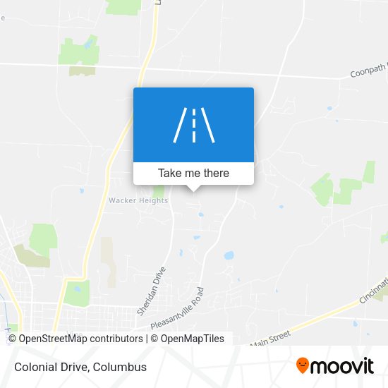 Mapa de Colonial Drive