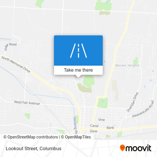 Mapa de Lookout Street