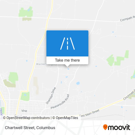 Mapa de Chartwell Street
