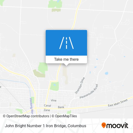 Mapa de John Bright Number 1 Iron Bridge