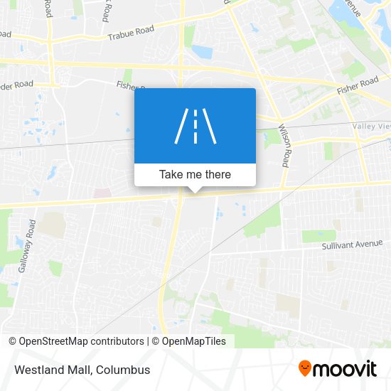 Mapa de Westland Mall