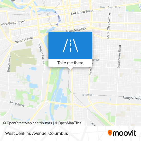 West Jenkins Avenue map