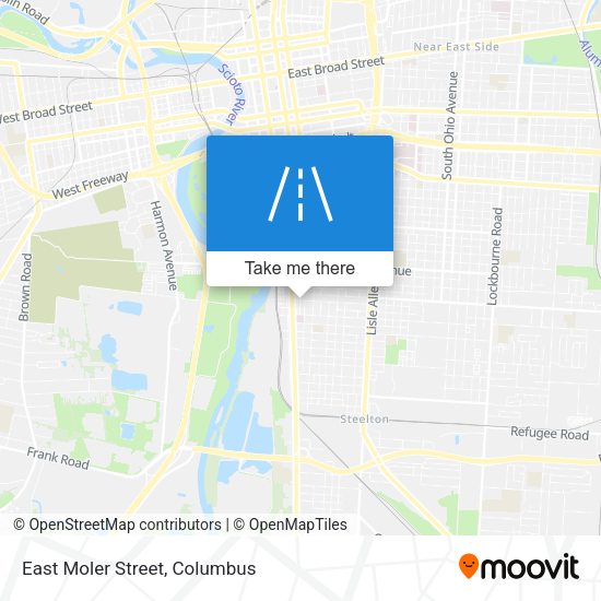Mapa de East Moler Street