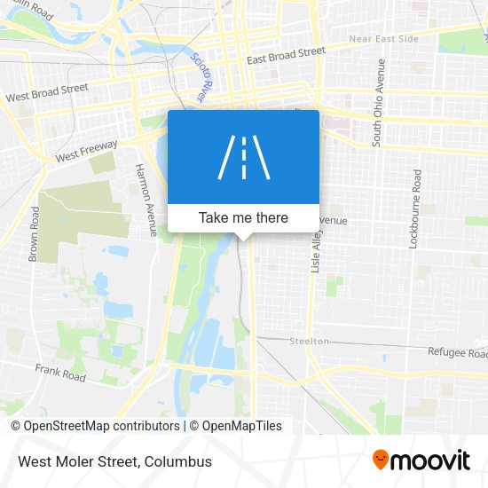 West Moler Street map