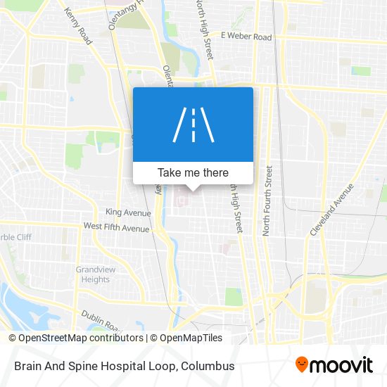 Brain And Spine Hospital Loop map