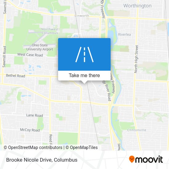 Mapa de Brooke Nicole Drive