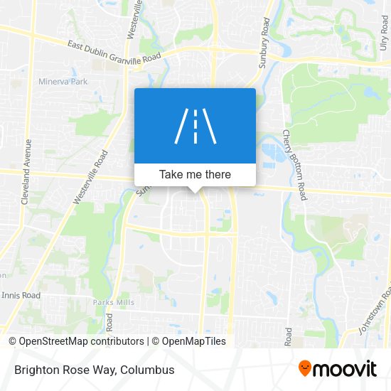 Mapa de Brighton Rose Way
