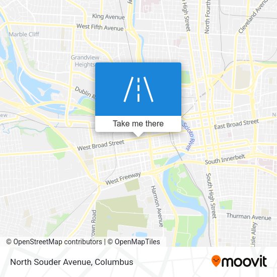 Mapa de North Souder Avenue