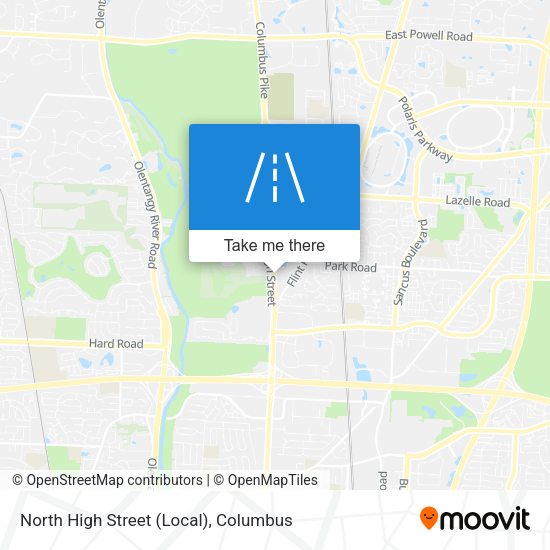 North High Street (Local) map