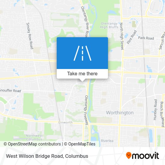 Mapa de West Wilson Bridge Road