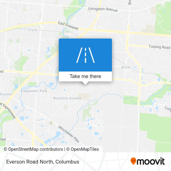 Everson Road North map