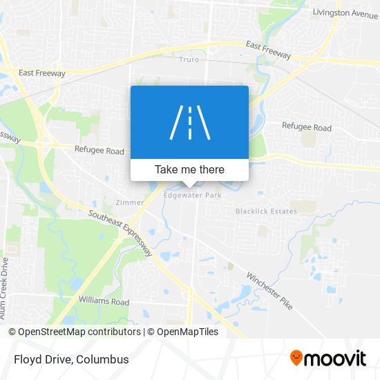 Floyd Drive map