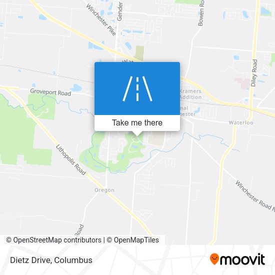 Mapa de Dietz Drive