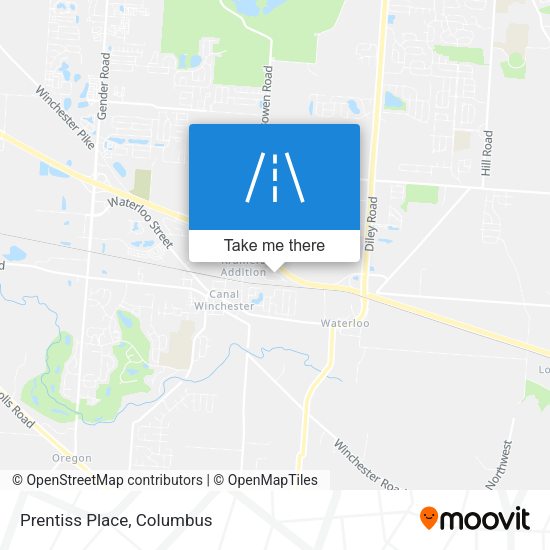 Mapa de Prentiss Place