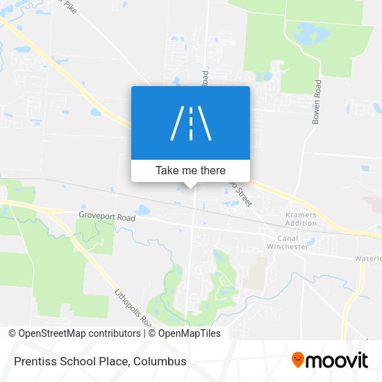 Mapa de Prentiss School Place