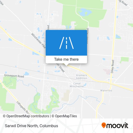 Sarwil Drive North map