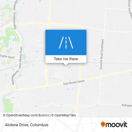 Abilene Drive map