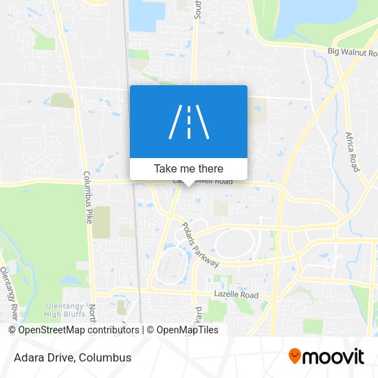 Mapa de Adara Drive