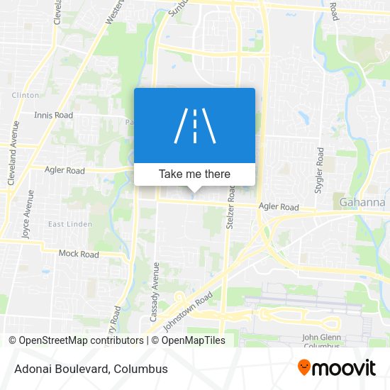 Mapa de Adonai Boulevard