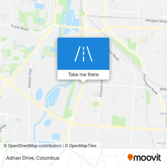 Adrian Drive map