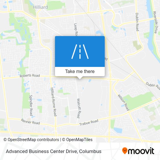 Mapa de Advanced Business Center Drive
