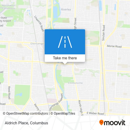 Mapa de Aldrich Place