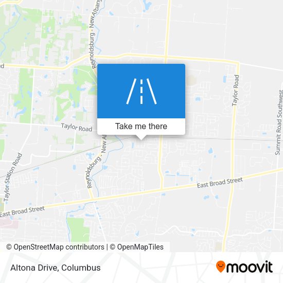 Altona Drive map