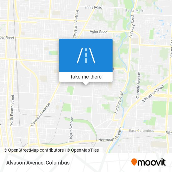 Alvason Avenue map