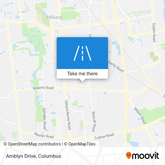 Mapa de Amblyn Drive