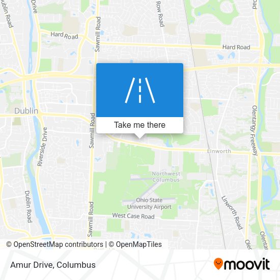 Mapa de Amur Drive