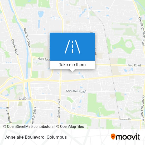 Mapa de Annelake Boulevard