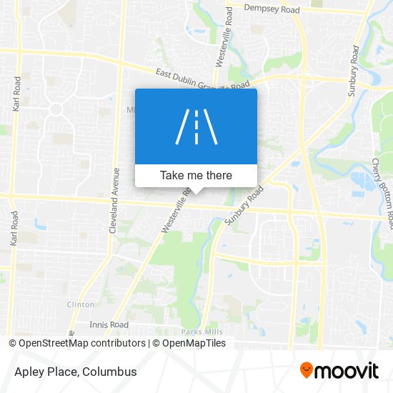 Apley Place map