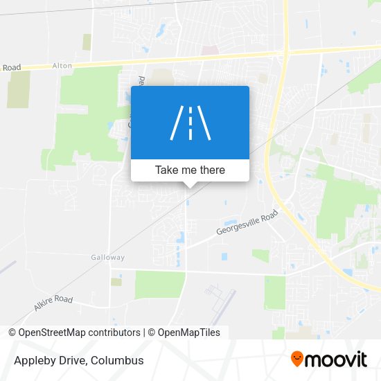 Appleby Drive map