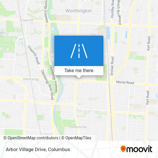 Arbor Village Drive map