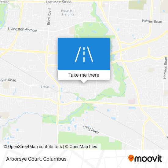 Mapa de Arborsye Court