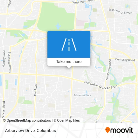 Arborview Drive map