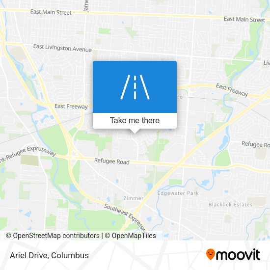 Mapa de Ariel Drive