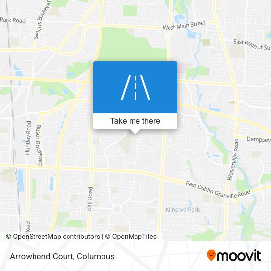 Mapa de Arrowbend Court
