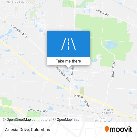 Mapa de Artesia Drive