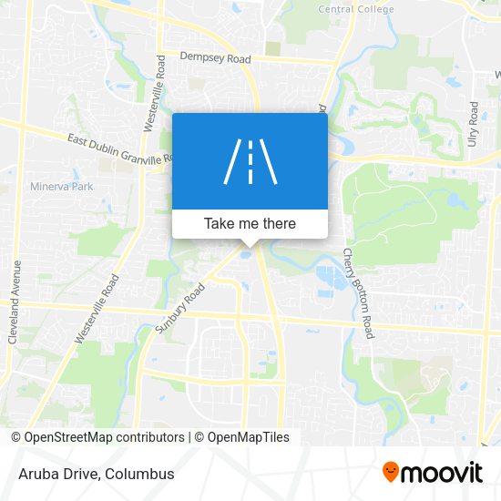 Mapa de Aruba Drive
