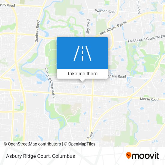 Asbury Ridge Court map