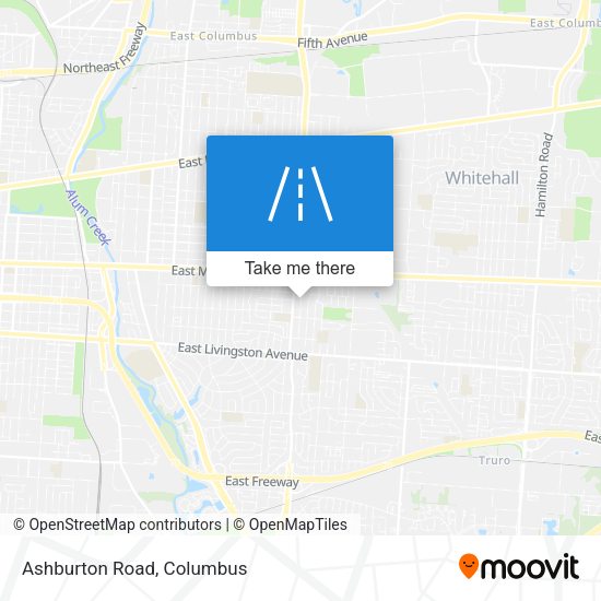 Mapa de Ashburton Road