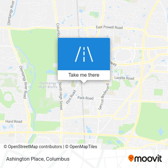 Mapa de Ashington Place