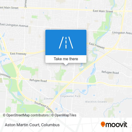 Mapa de Aston Martin Court