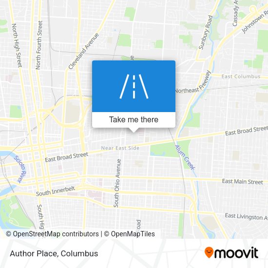 Mapa de Author Place