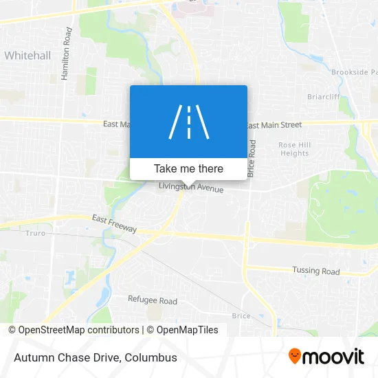 Autumn Chase Drive map