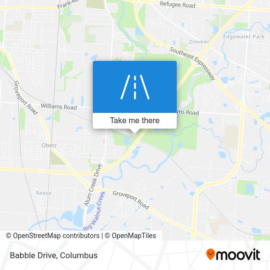 Mapa de Babble Drive
